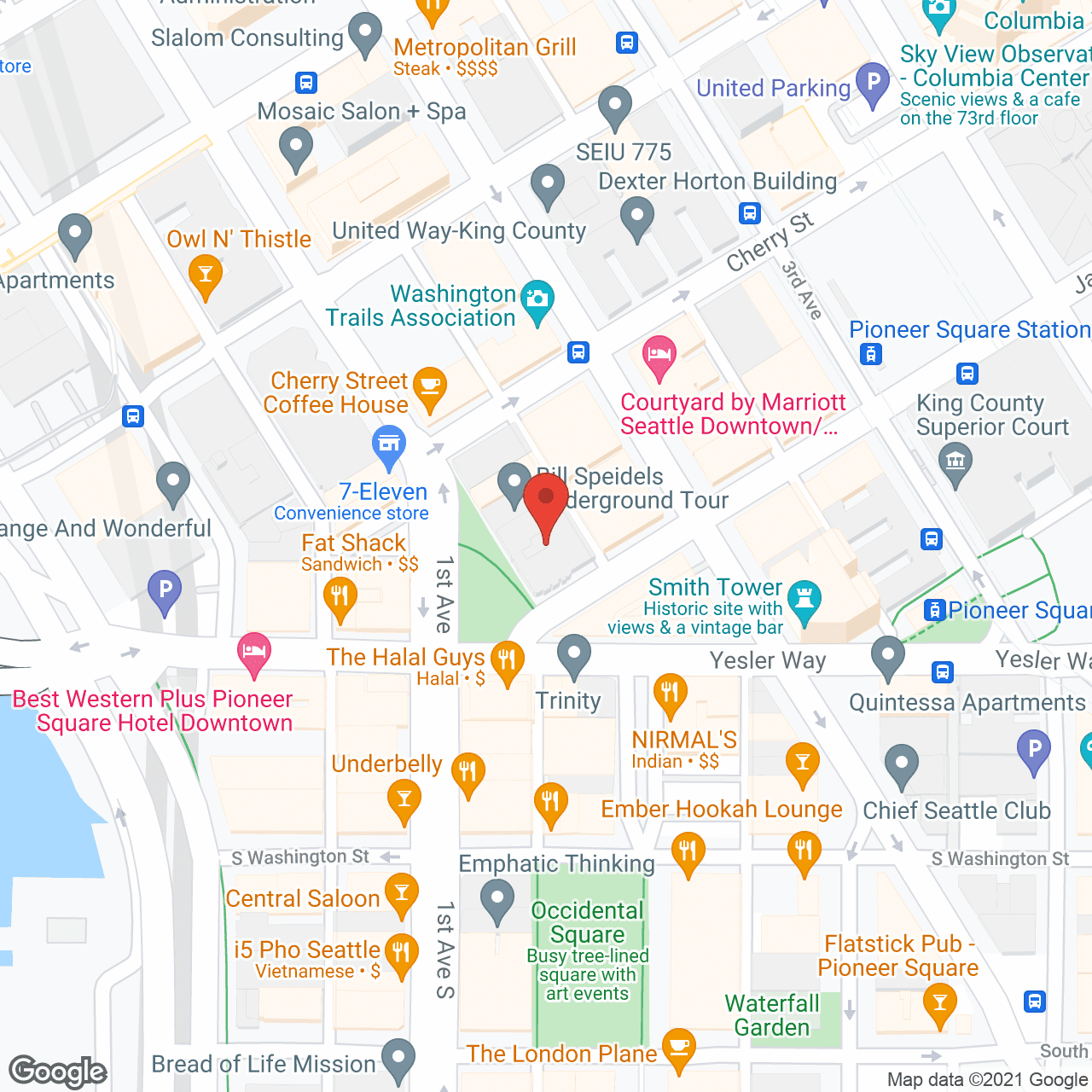 Envoy America Transportation (Seattle Metro Area) in google map