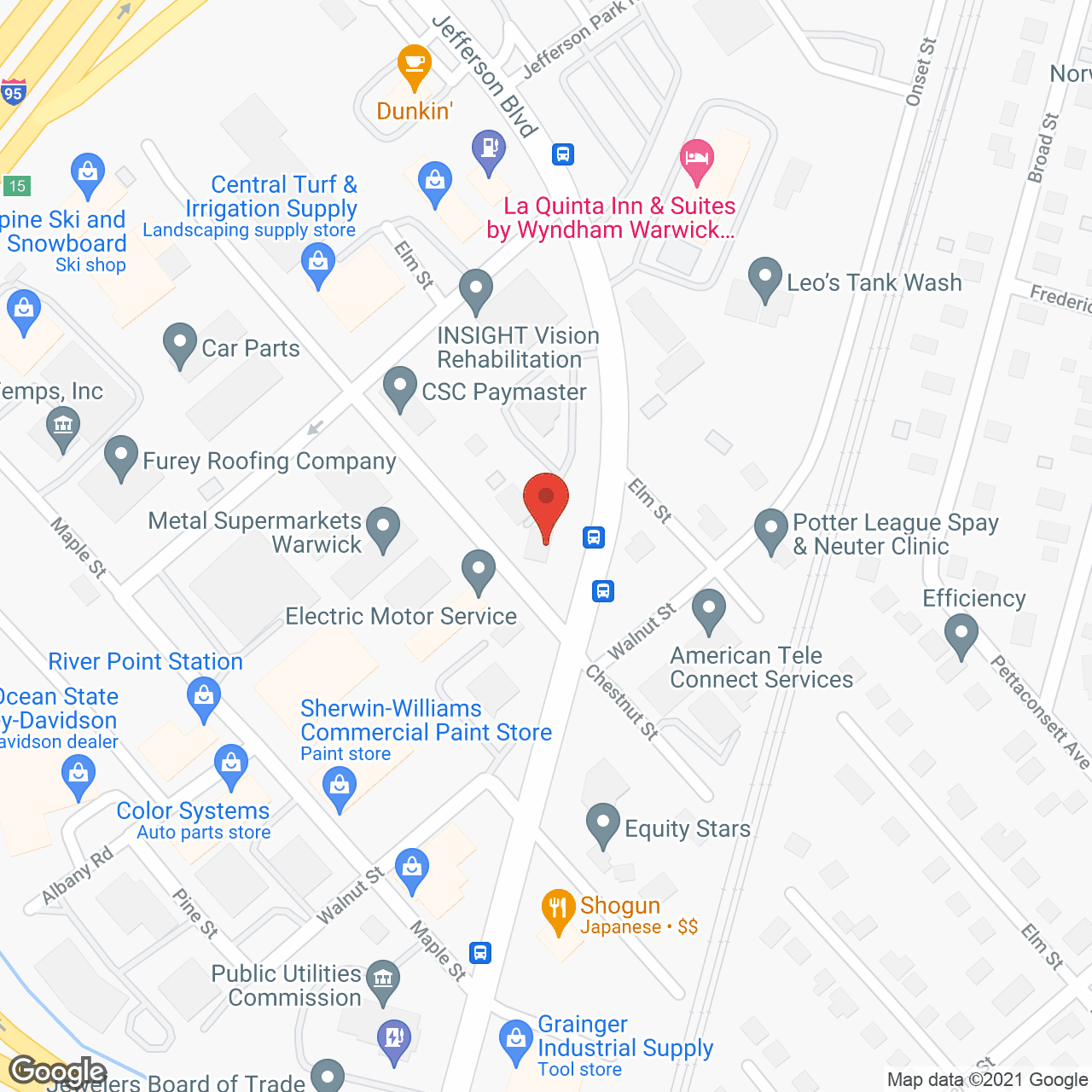Helping Hearts - Warwick in google map