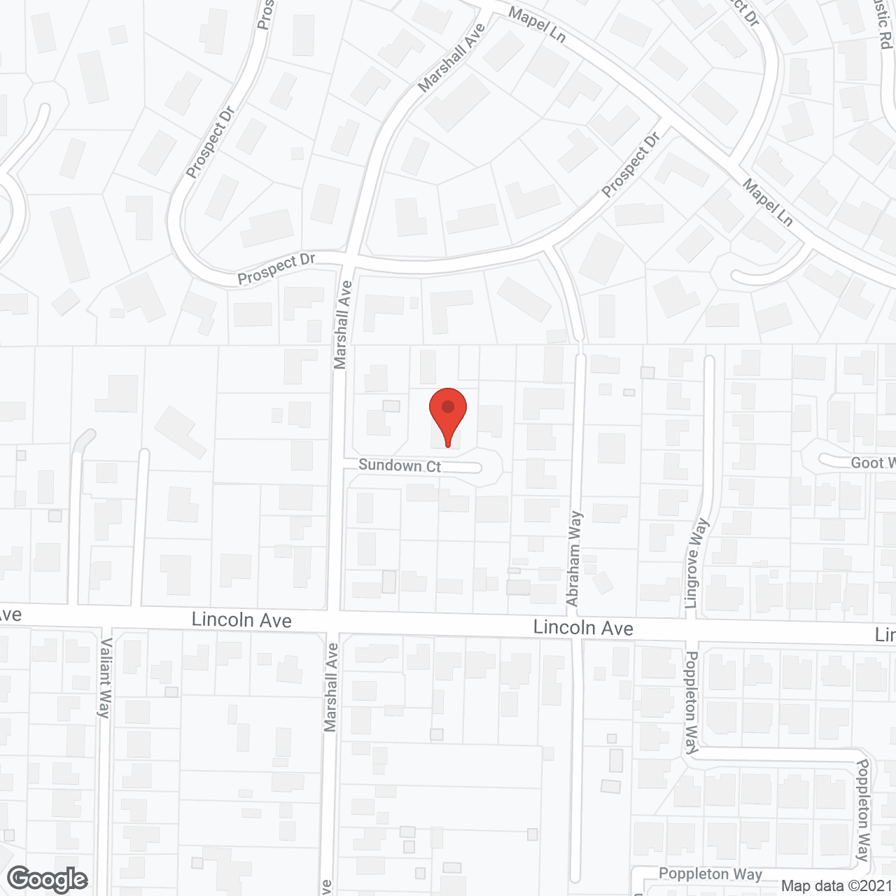 Oak Garden Senior Residence in google map