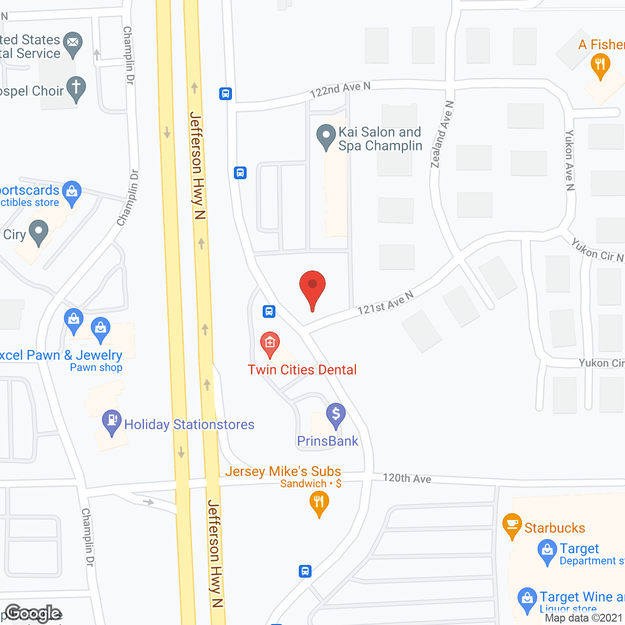Transitions Home Care in google map
